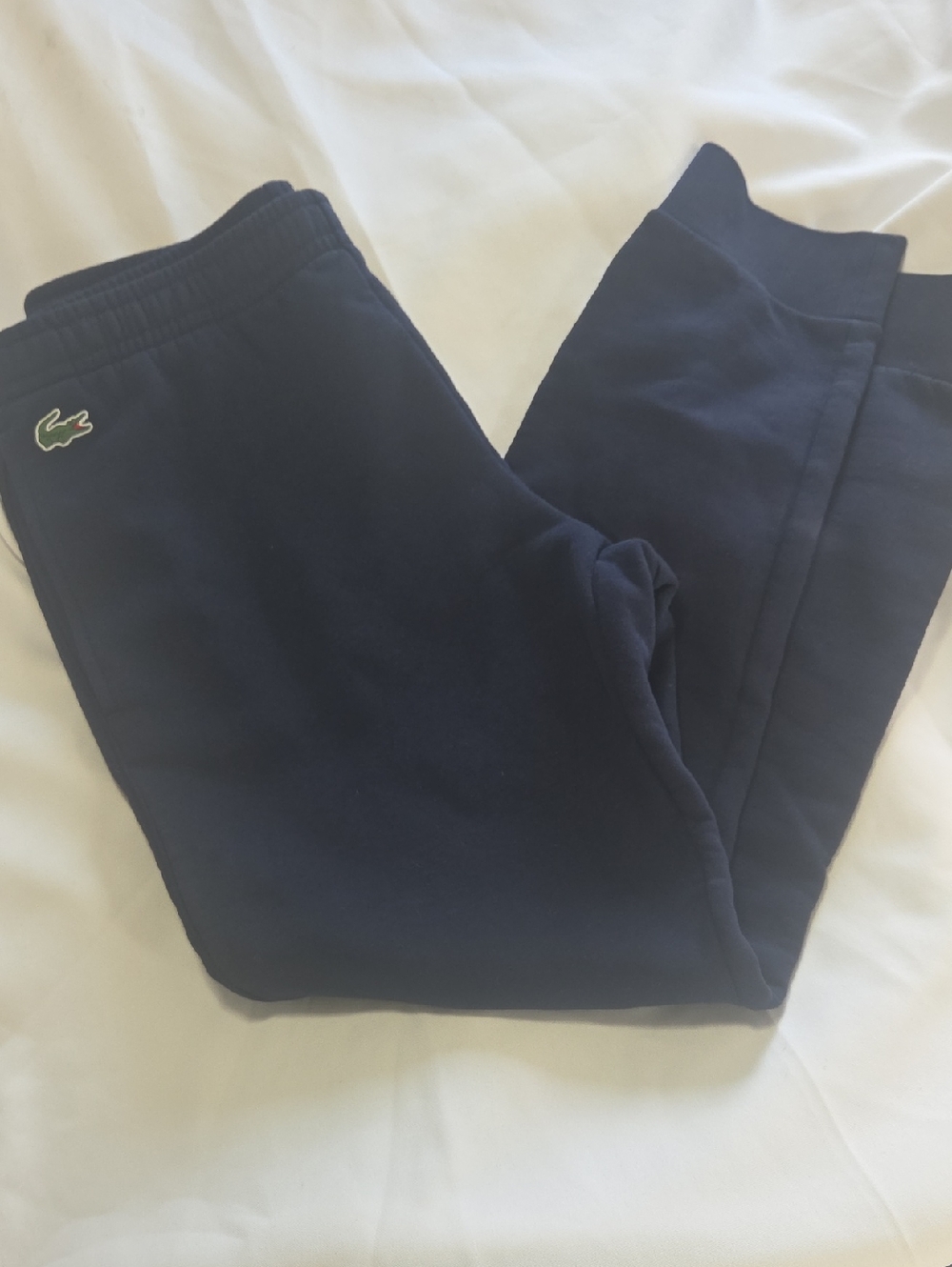 Lacoste  Navy Jogger Sweatpants with Crocodile Logo